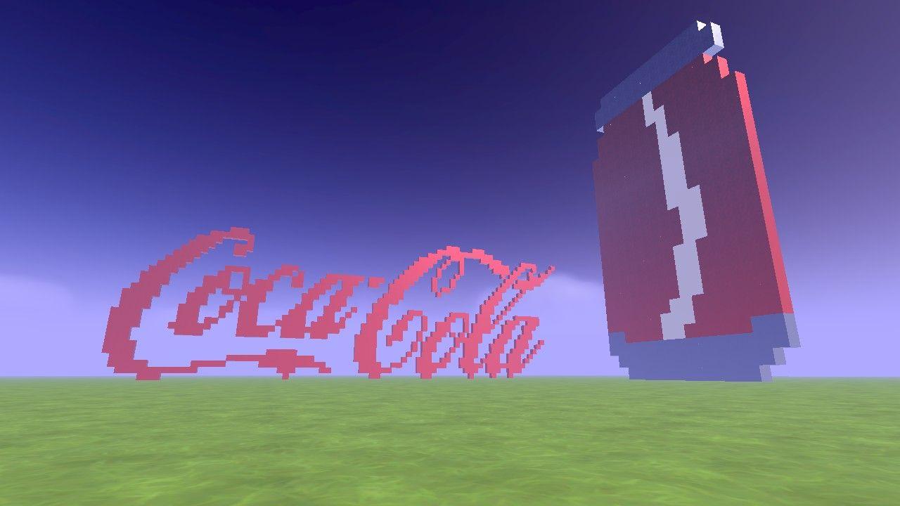 The Coca-Cola Pixel Art