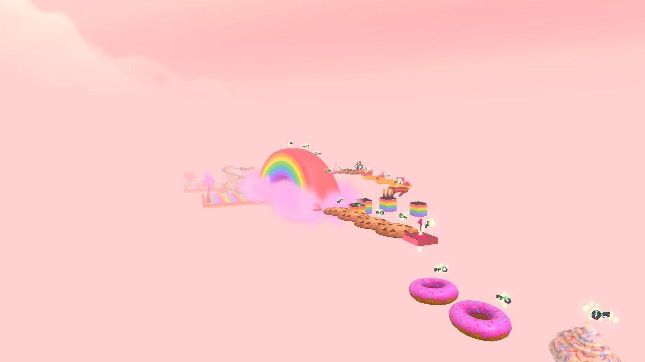 Long rainbow friends obby