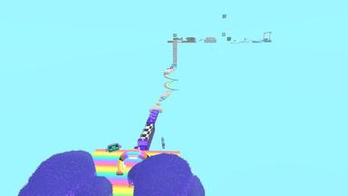 Click to see Fun Ultimate Rainbow Obby Parkour Run