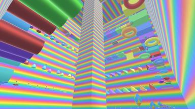 Click to see Rainbow room obby 