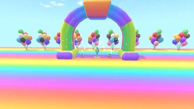 Click to see Longest Rainbow Obby 