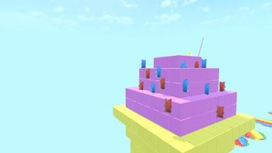 Click to see Rainbow sweets obby