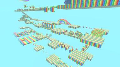 Click to see MEGA RAINBOW CANDY OBBY 🌈🌈 HARD 