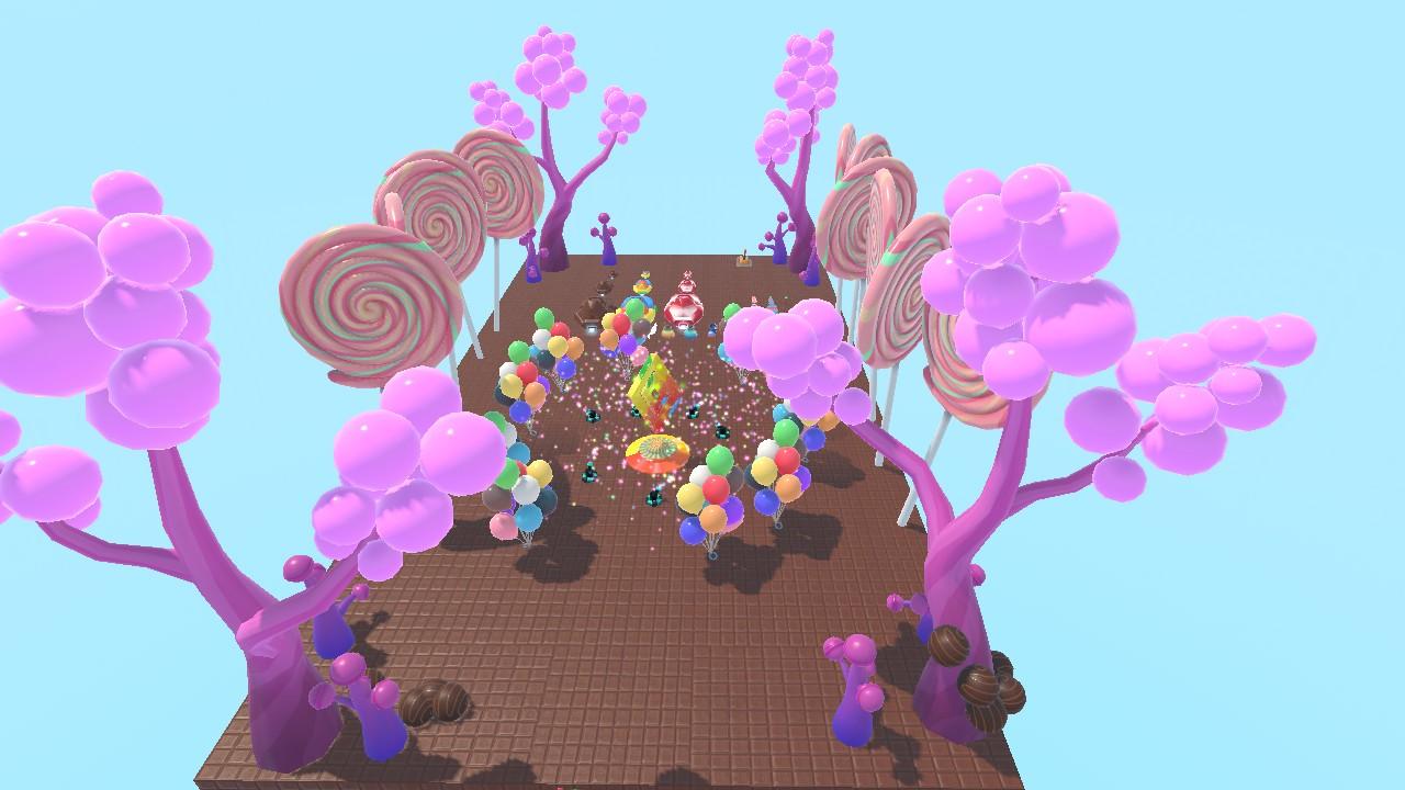 My second candy parkour obby