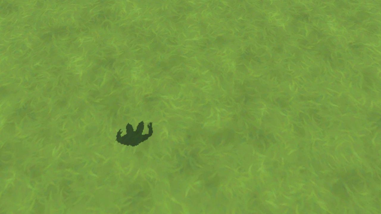 touch grass in a game