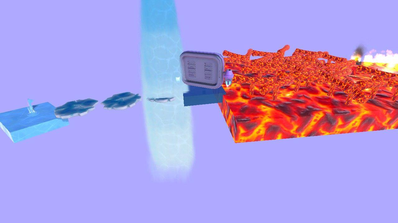 Lava and ice