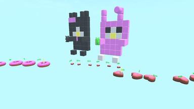 Click to see kuromi and my melody obby like and follow Pls