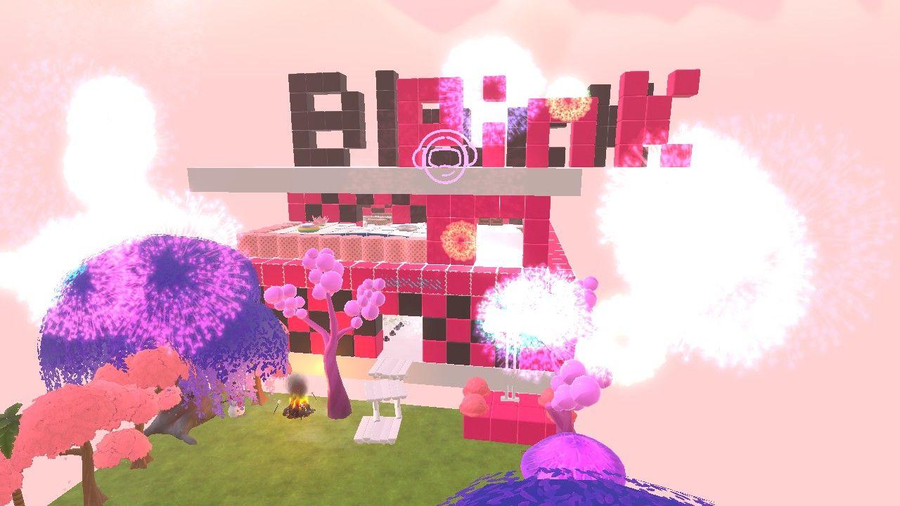 Black pink house 