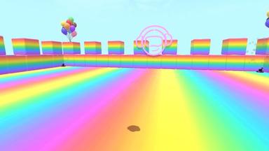 Click to see Super hard rainbow parkour 