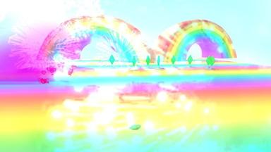 Click to see Panda’s rainbow obby