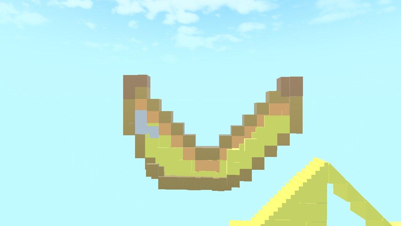 Banana pixel obby