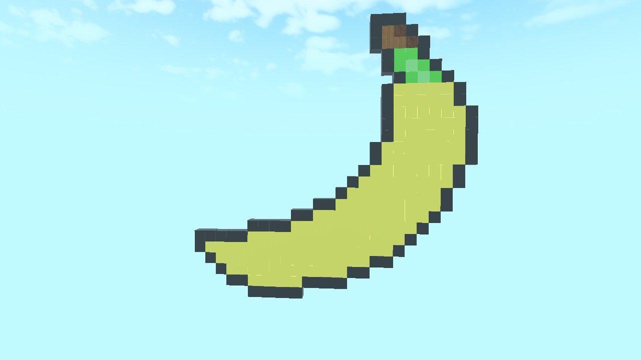 Banana Pixel Art