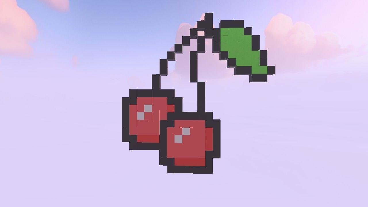 Cherry Pixel Art🍒