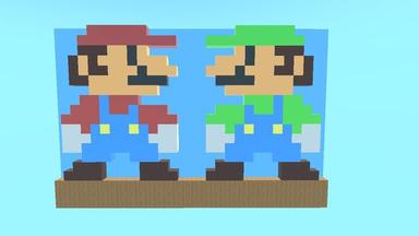 Click to see Super Mario Bros. World 1-1