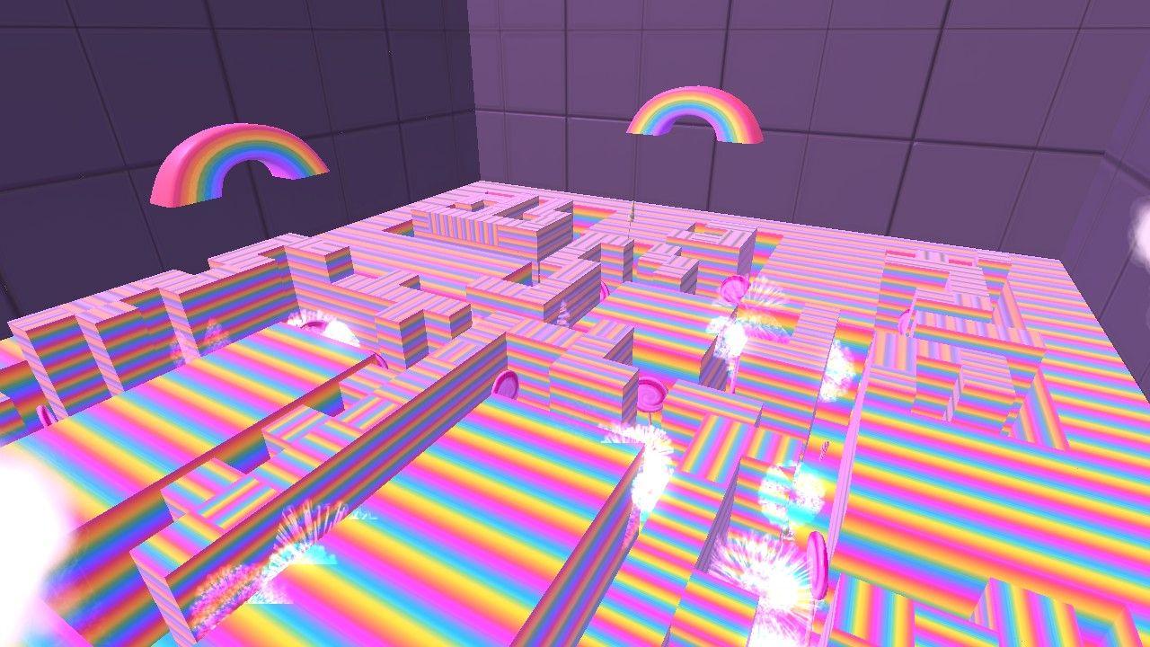 Large Rainbow Maze