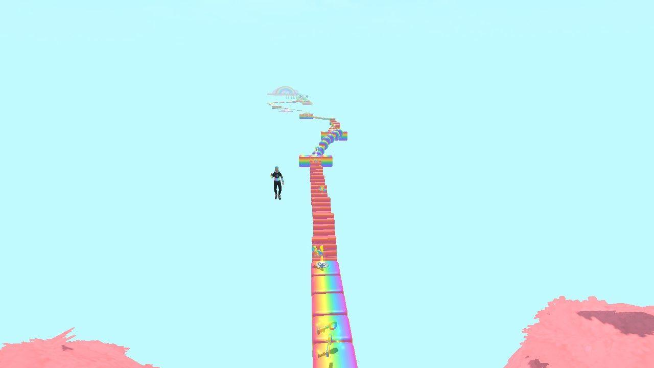 Mega Rainbow Parkour 🌈