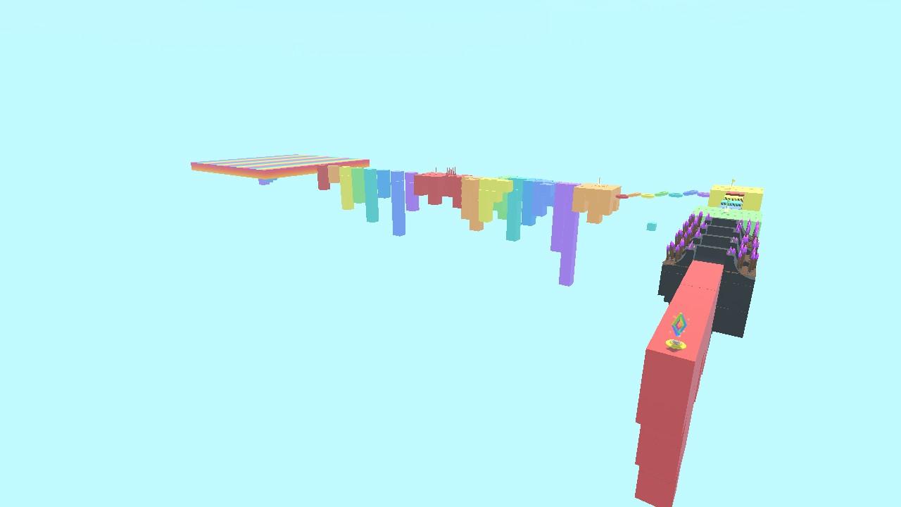 short obby rainbow