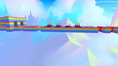 Click to see rainbow obby