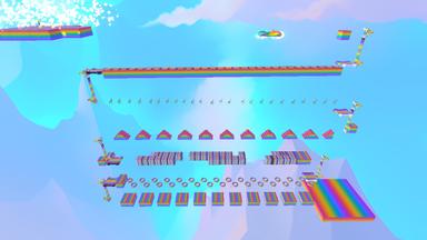 Click to see Epic rainbow obby✨✨✨