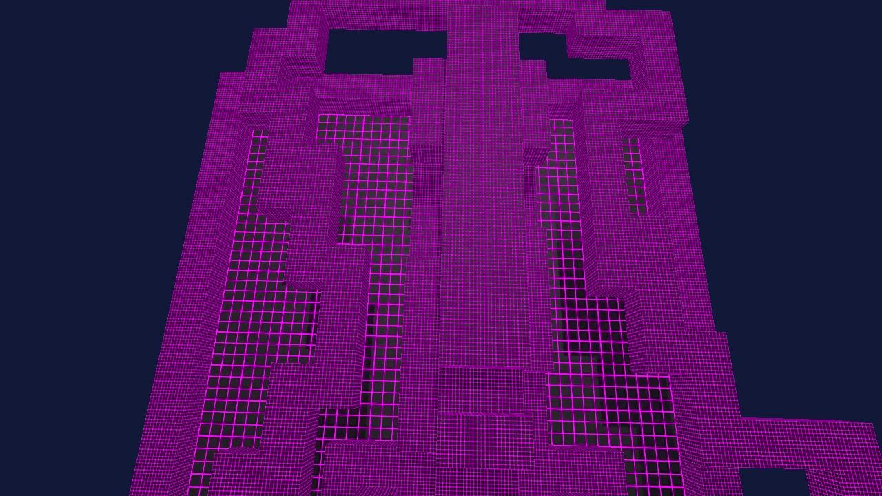 the Neon grid land