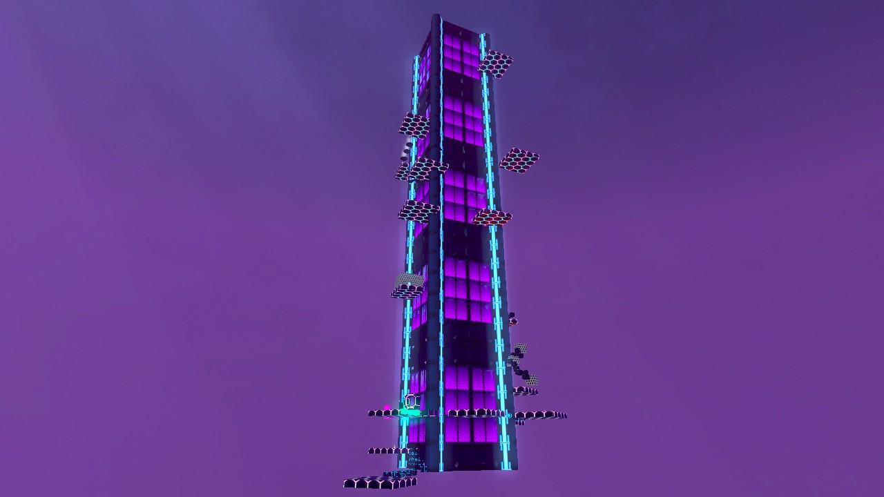 Skyscraping parkour obby land