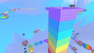 Click to see Rainbow tower obby