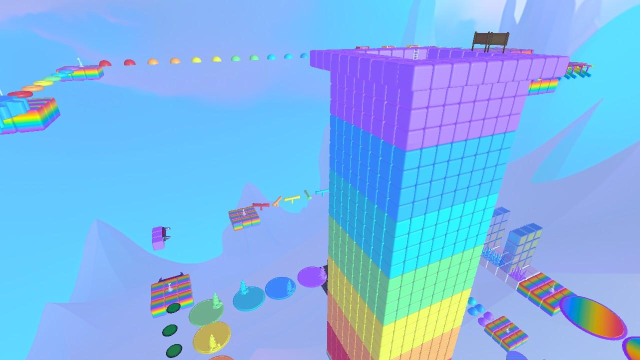 Rainbow tower obby