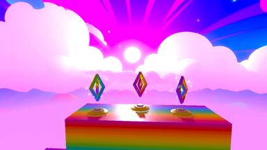 Click to see Rainbow teamwork obby