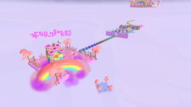 Click to see 50 followers Mega Rainbow Obby