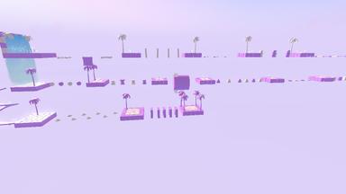 Click to see fun purple and white obby!!