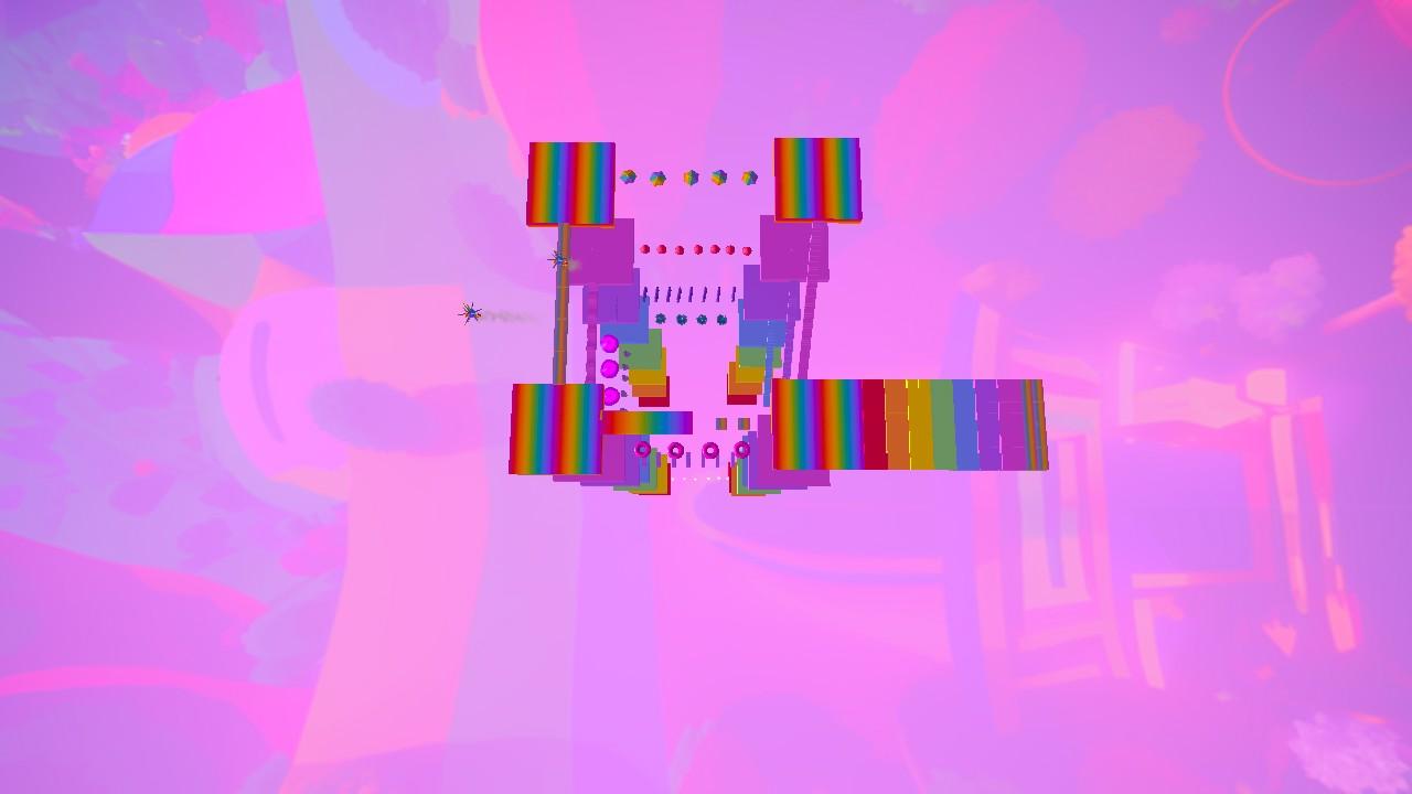 Cool Rainbow Parkour