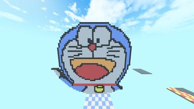 Click to see 🩵🤍Doraemon obby🤍🩵