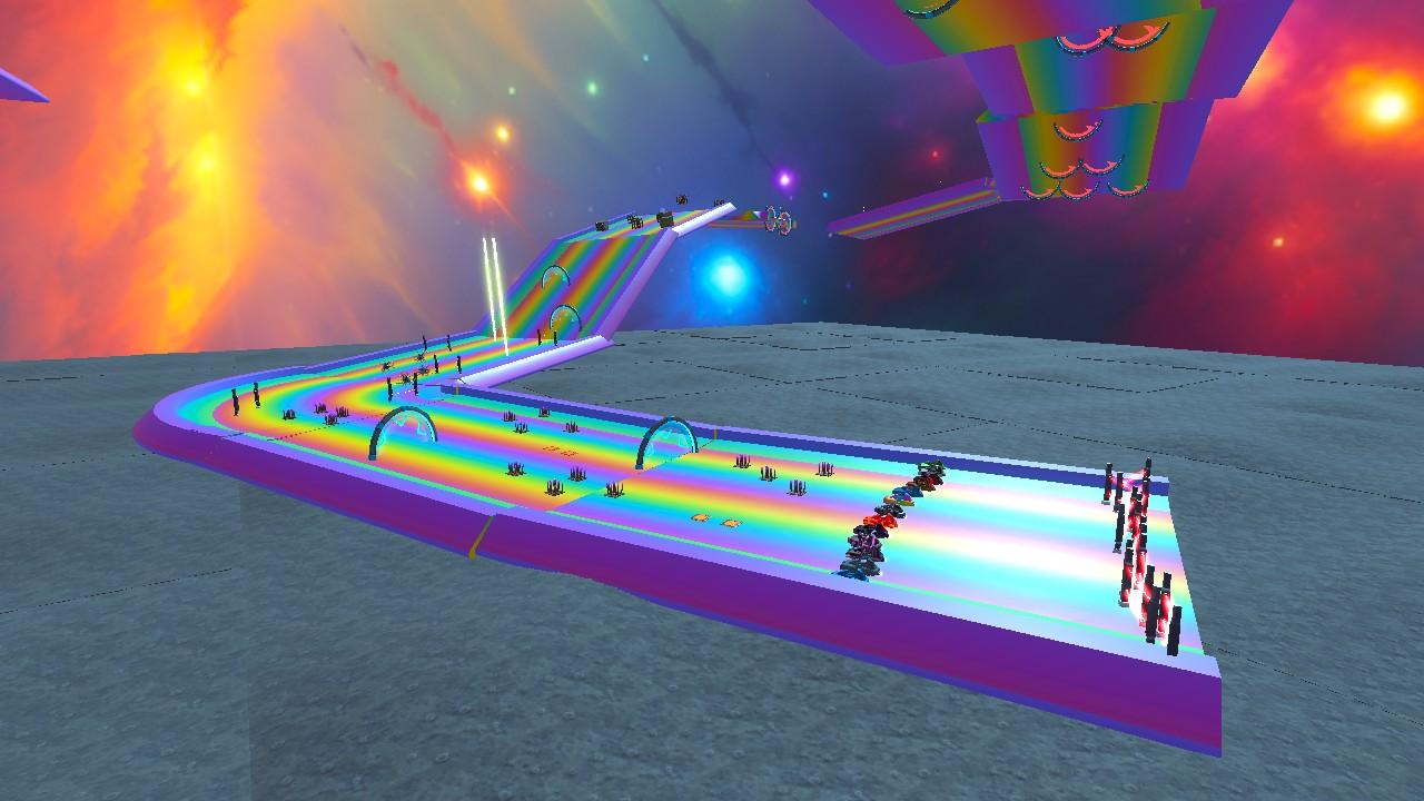 Rainbow road!