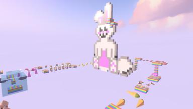 Click to see Rainbow bunnie obby!💖🐇