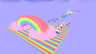 Click to see 🌈🌈🌈Short Easy  Rainbow Obby 🌈🌈🌈