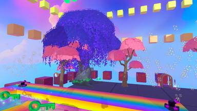 Click to see Rainbow chill out obby