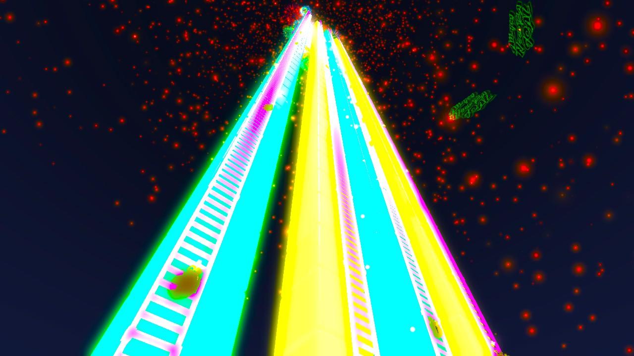 Climb up to the top race (neon)