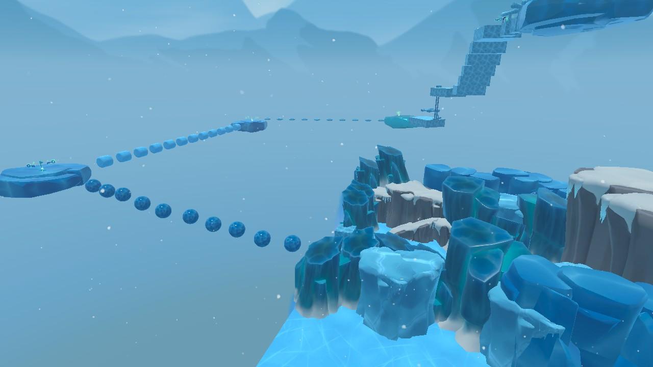 Relaxing easy Ice obby