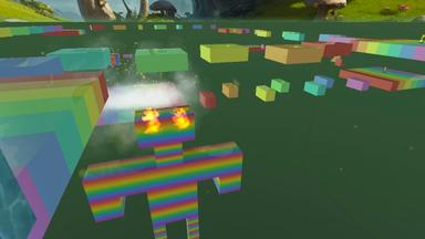 Click to see Super rainbow obby 2