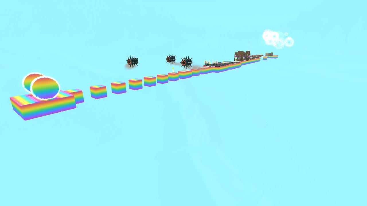 Rainbow obby