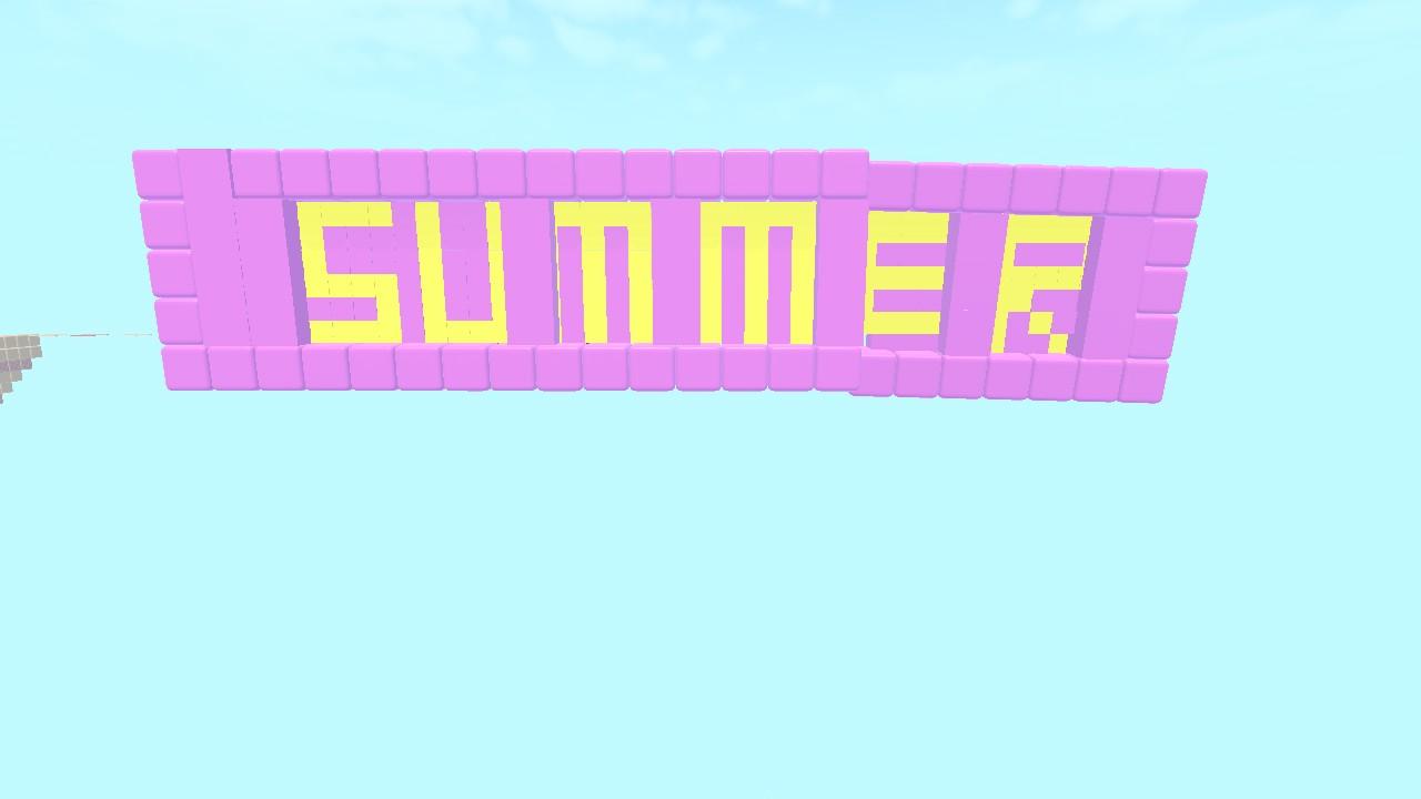 Summer beach obby