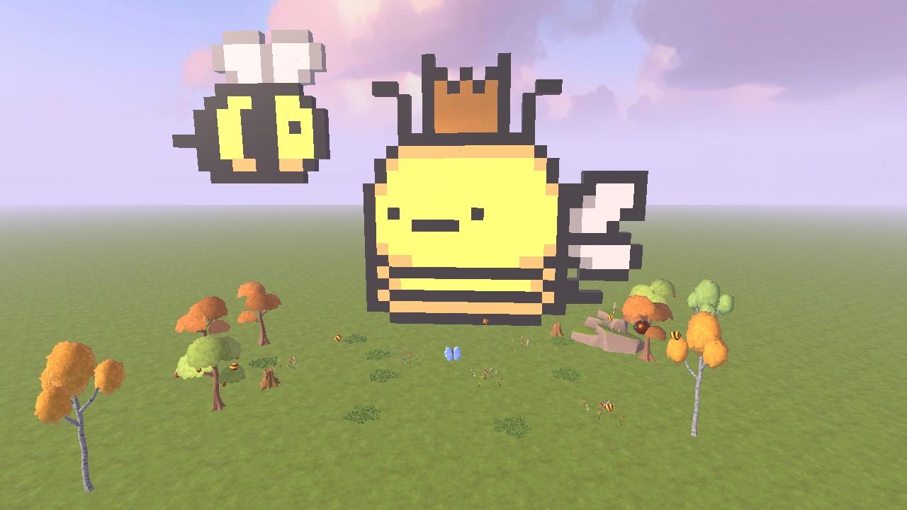 Bee Pixel Art 🐝