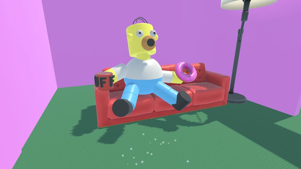 Simpsons obby (level impossible) -UPDATED-