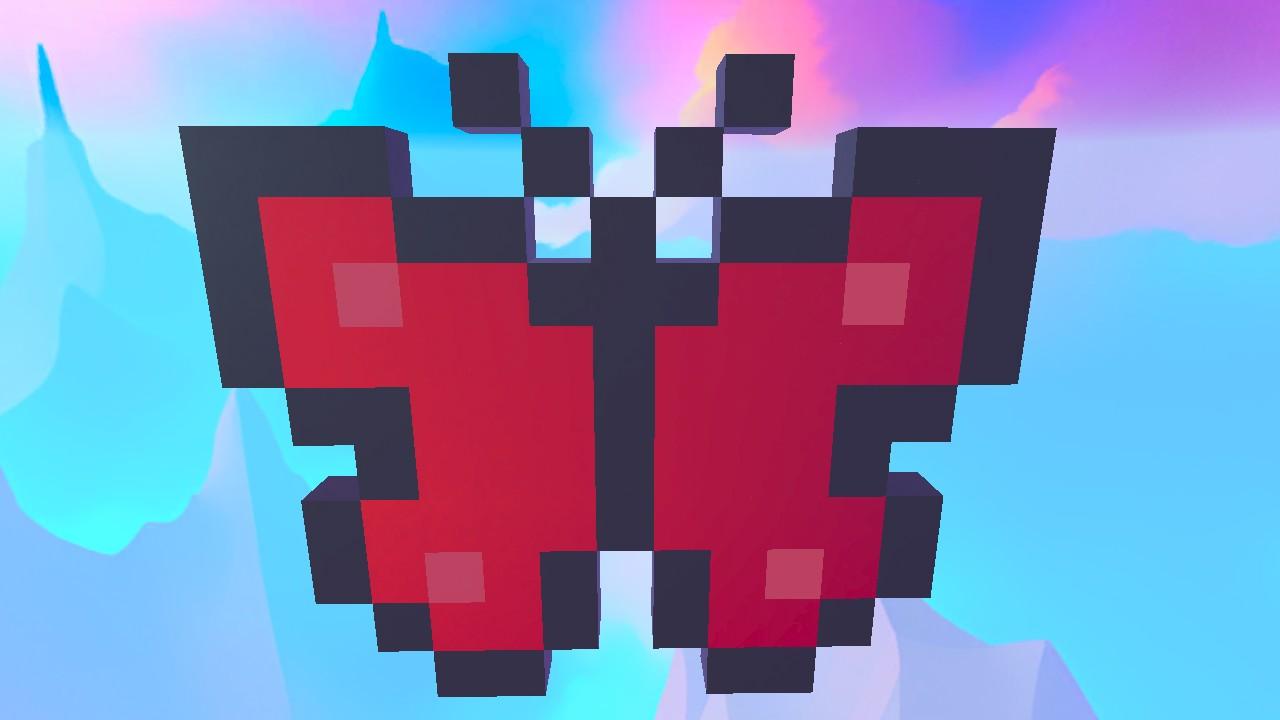 Red And Black Butterfly Parkour