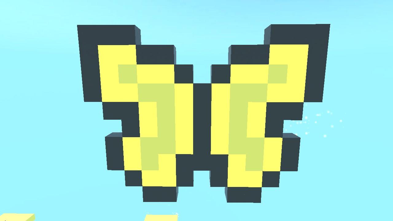 Yellow and Black Butterfly Parkour