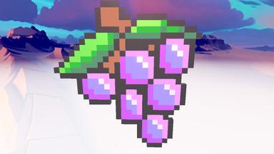 Click to see Purple Pixel Art with Green Obby