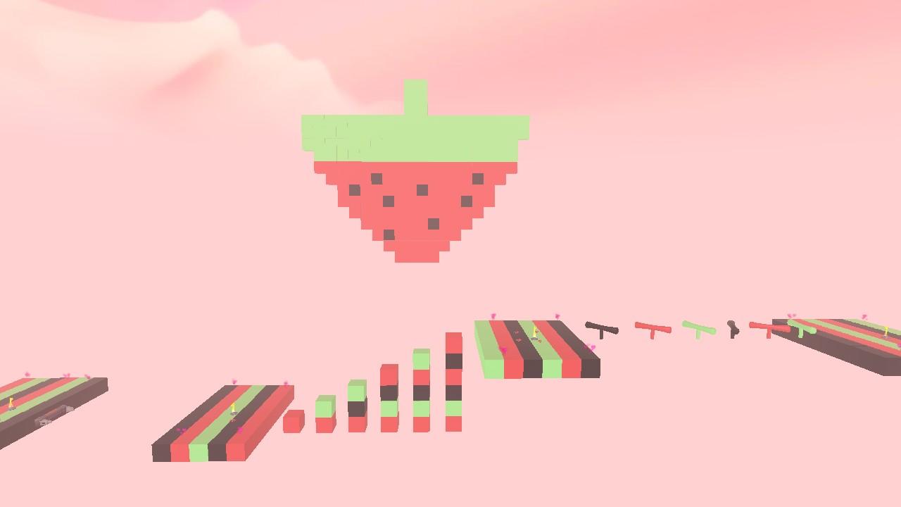 🍓A  Strawberry pixel art obby ! 🍓