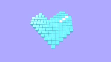 Click to see Blue heart obby