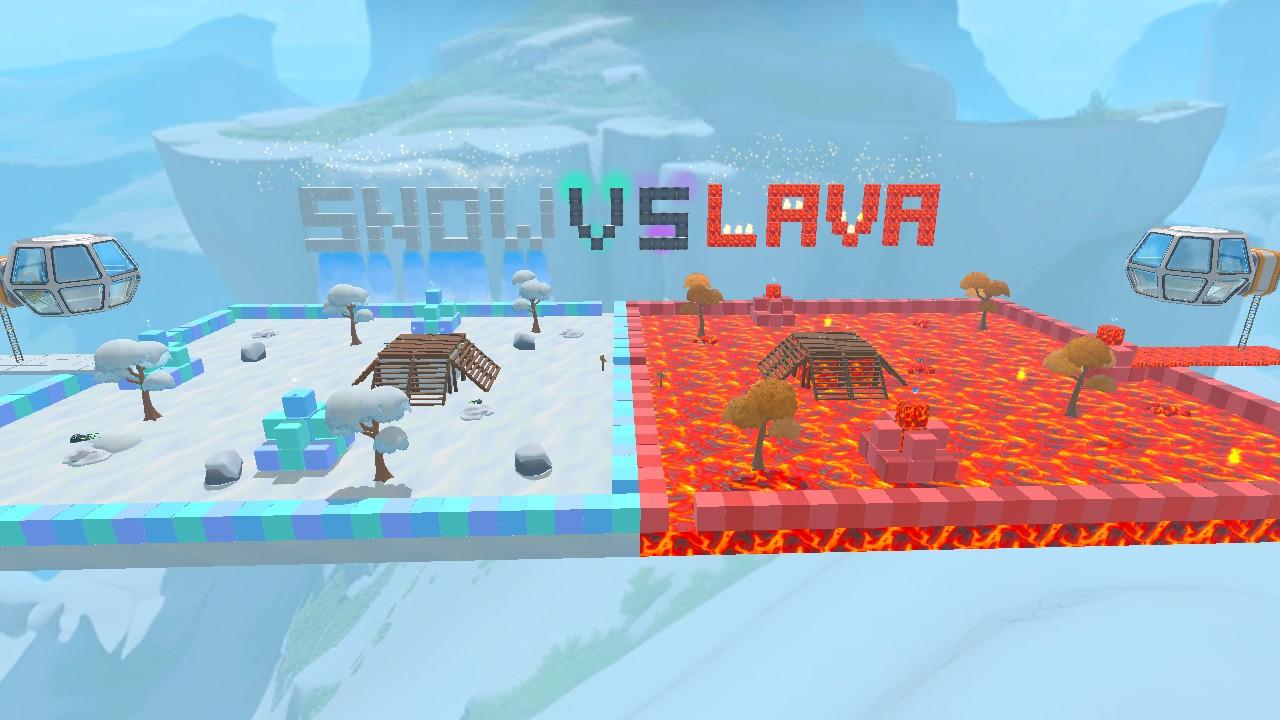 -Snow Vs Lava Shooter!-