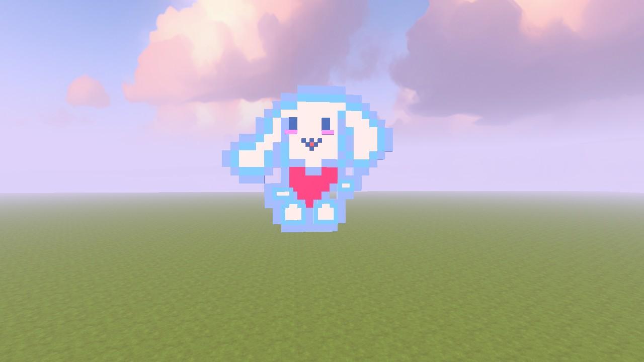 Cinnamoroll pixel art (to: the japan people)